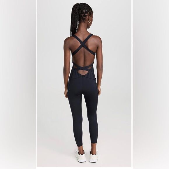 NWOT Free People Movement Onesie/Jumpsuit in black Size X-Large - Picture 2 of 9